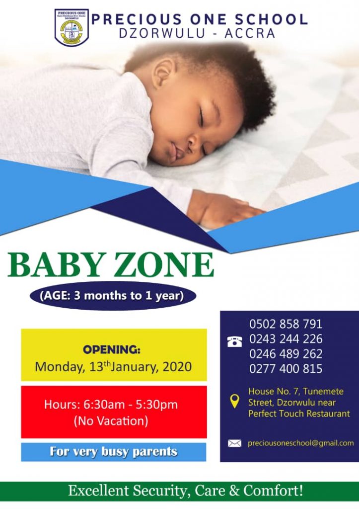 Excellent baby care creche for busy parents - Dzorwulu, Abelemkpe, Roman Ridge Area, Accra